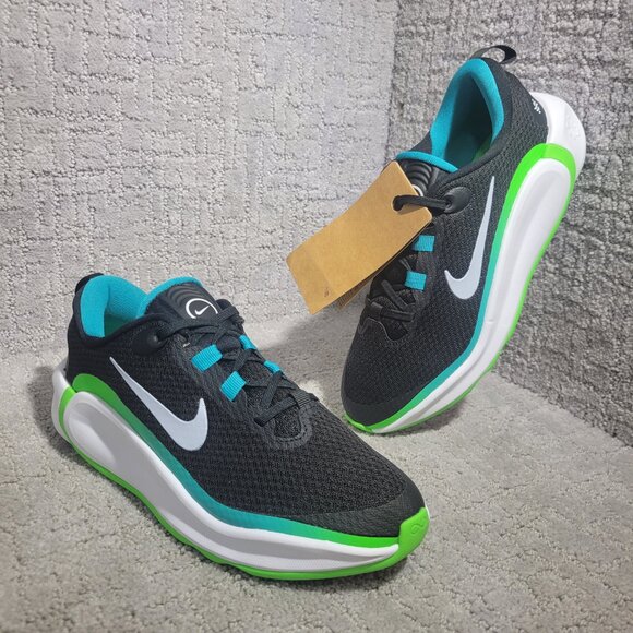 Nike Other - Nike Infinity Flow GS Youth Size 6Y US Black Aquamarine Green Shoes FD6058-005